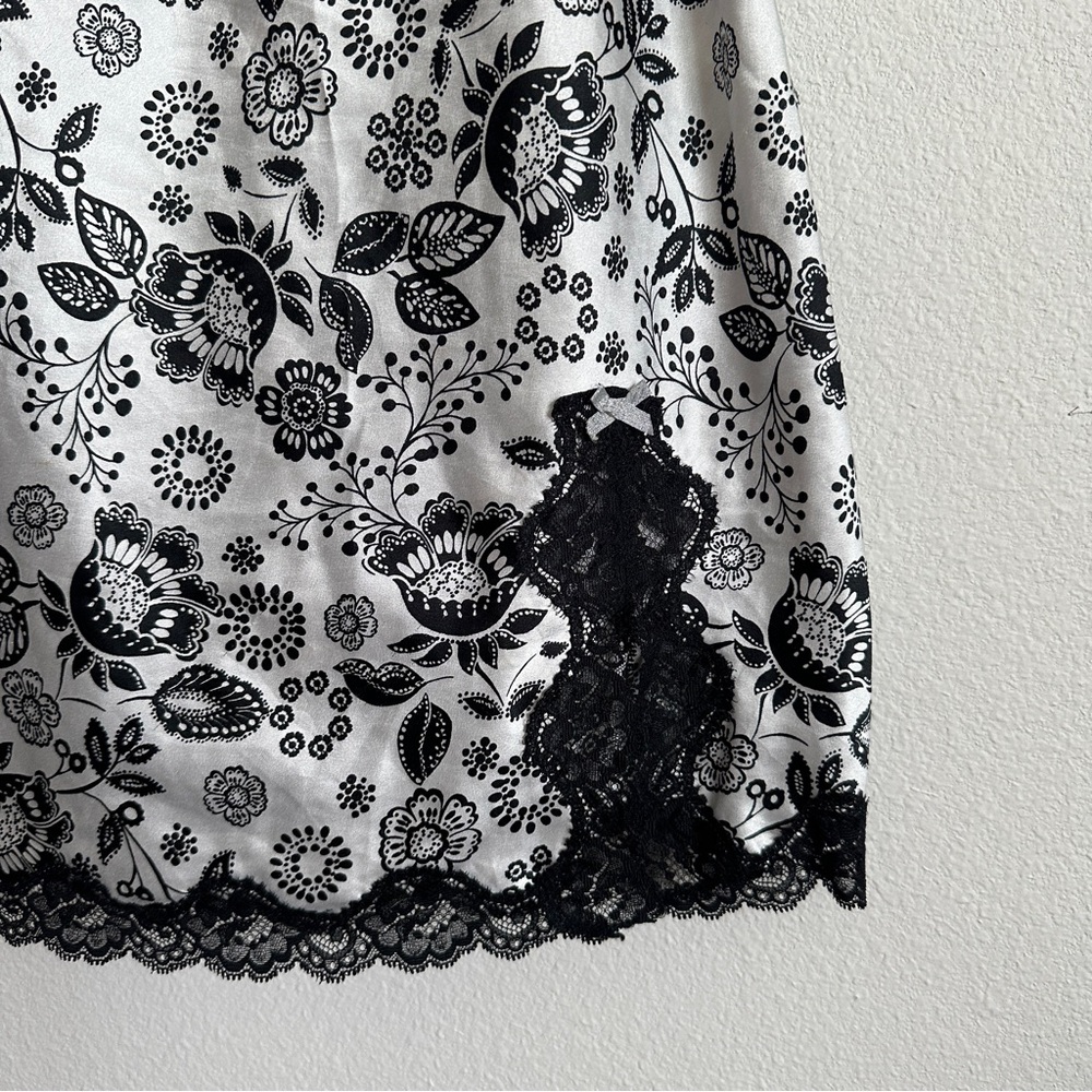 Victorias Secret y2k floral lace trim lingerie slip dress - Picture 2 of 6